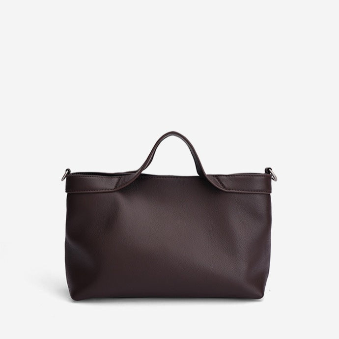 Sand Dune Mini Tote Genuine Leather Clutch Bag