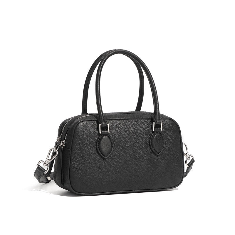 Women's Genuine Leather Premium Sense Handheld Boston Bag