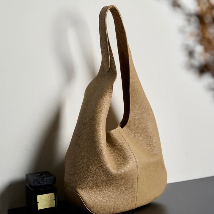 Women's Genuine Leather Luna Hobo Tote Bag