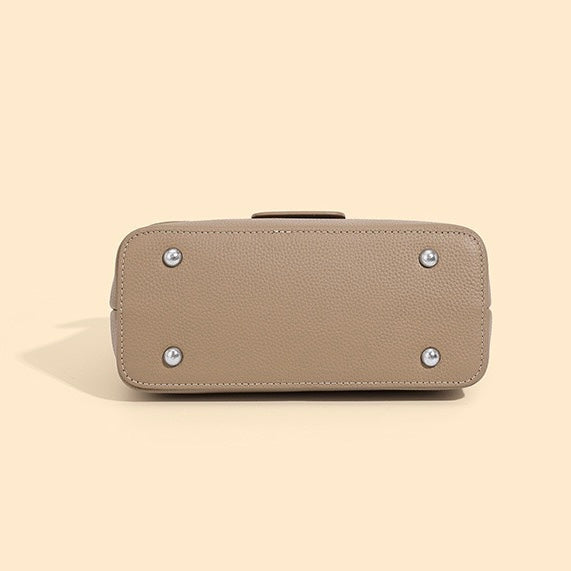 Minimalist Top-Grain Cowhide Handheld Envelope Crossbody Bag