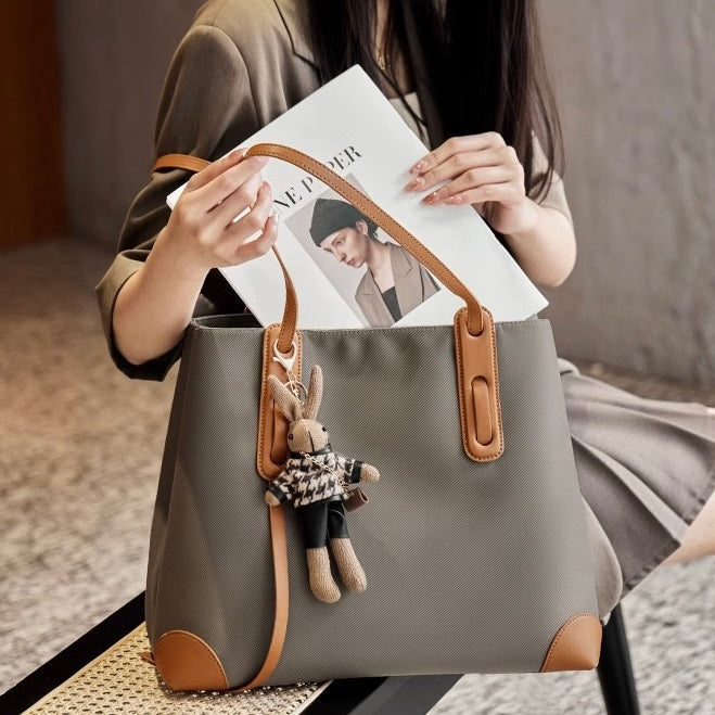 Women's Large Capacity Commuter Casual Premium Single-Shoulder Tote Bag