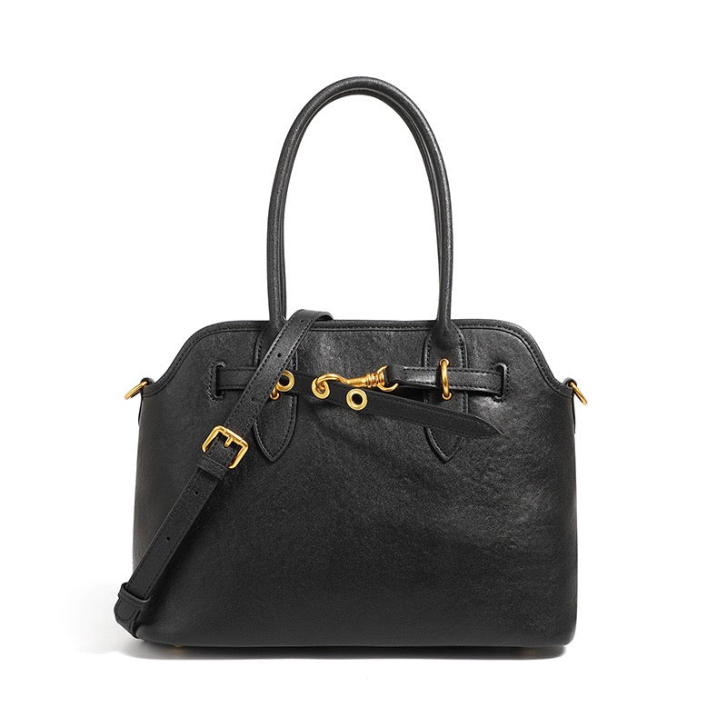Women's Vintage Grain Leather Tote Bag
