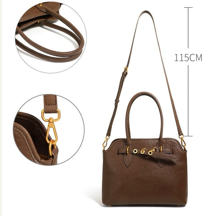 Women's Vintage Grain Leather Tote Bag