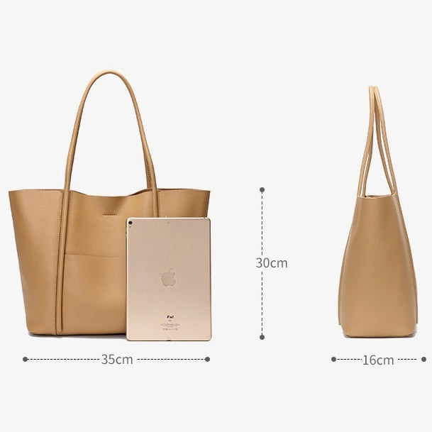Women’s Genuine Leather Summer Tote Bag