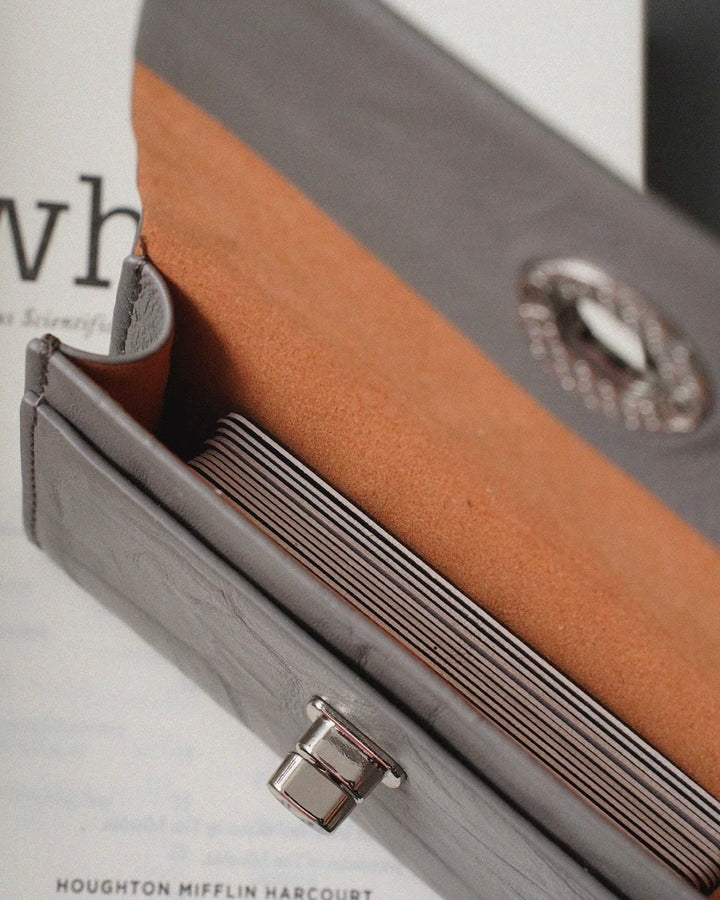 Crackle Leather Multi-Wallet – Premium Top-Grain Organizer