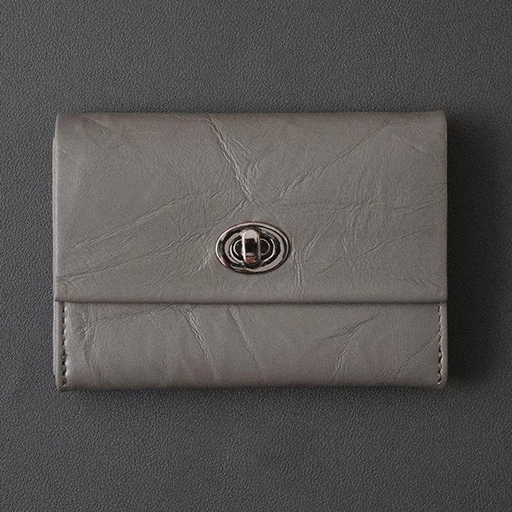 Crackle Leather Multi-Wallet – Premium Top-Grain Organizer