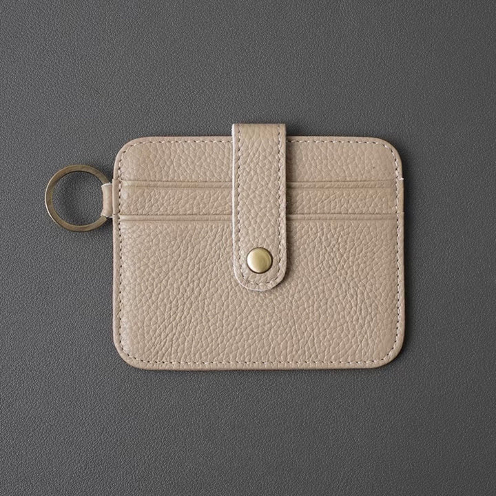 Featherweight Leather Card Key Clip – Ultra-Slim One-Piece Organizer