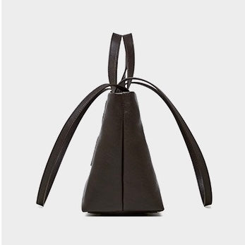 Women's Genuine Leather Vintage Soft Large-Capacity Crossbody Tote Bag