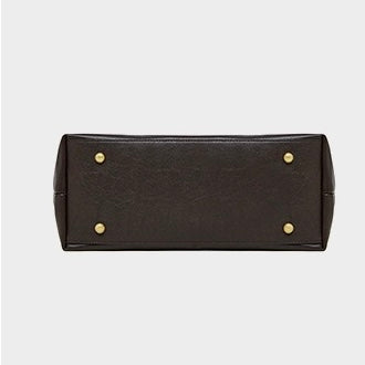 Women's Genuine Leather Vintage Soft Large-Capacity Crossbody Tote Bag