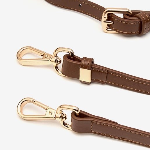 Women’s Genuine Leather Chic Saddle Crossbody Bag