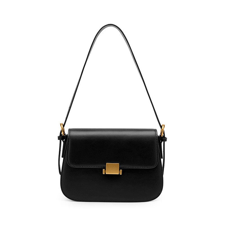 Luxury Minimalist Women's Genuine Leather Shoulder Crossbody Bag