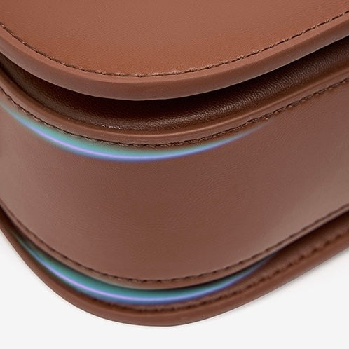 Luxury Minimalist Women's Genuine Leather Shoulder Crossbody Bag
