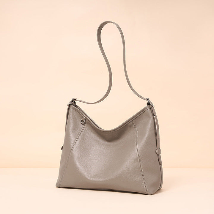The Heritage Boston Genuine Leather Bag - Classic Top-Handle Bowling Tote