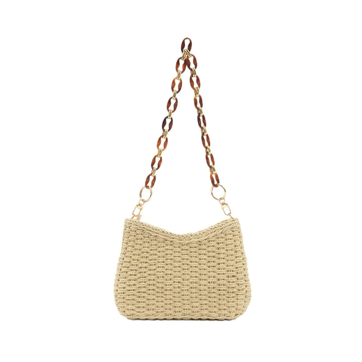 CAMILLA - RETRO STRAW SUMMER BAG