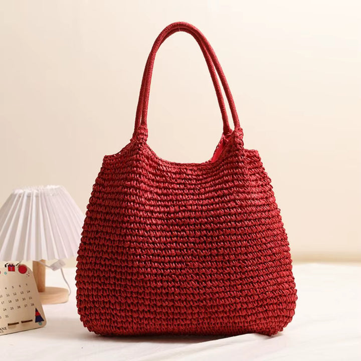AMARA - VERSATILE STRAW TOTE BAG