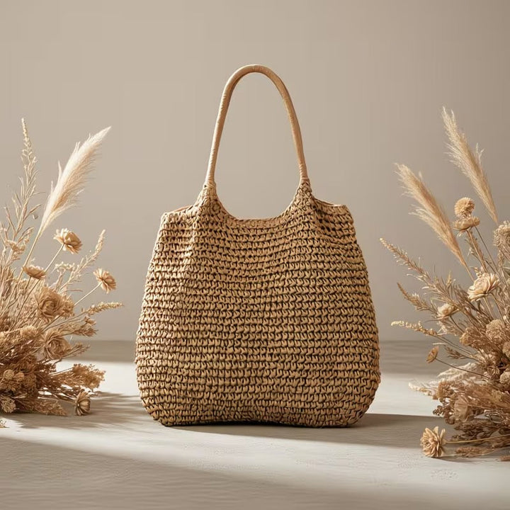 AMARA - VERSATILE STRAW TOTE BAG