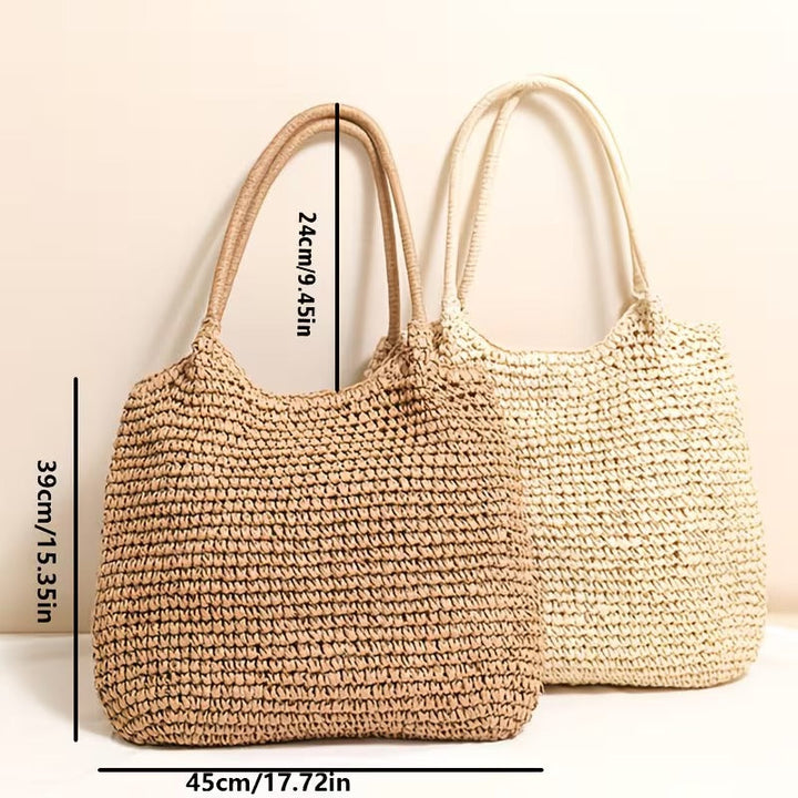 AMARA - VERSATILE STRAW TOTE BAG