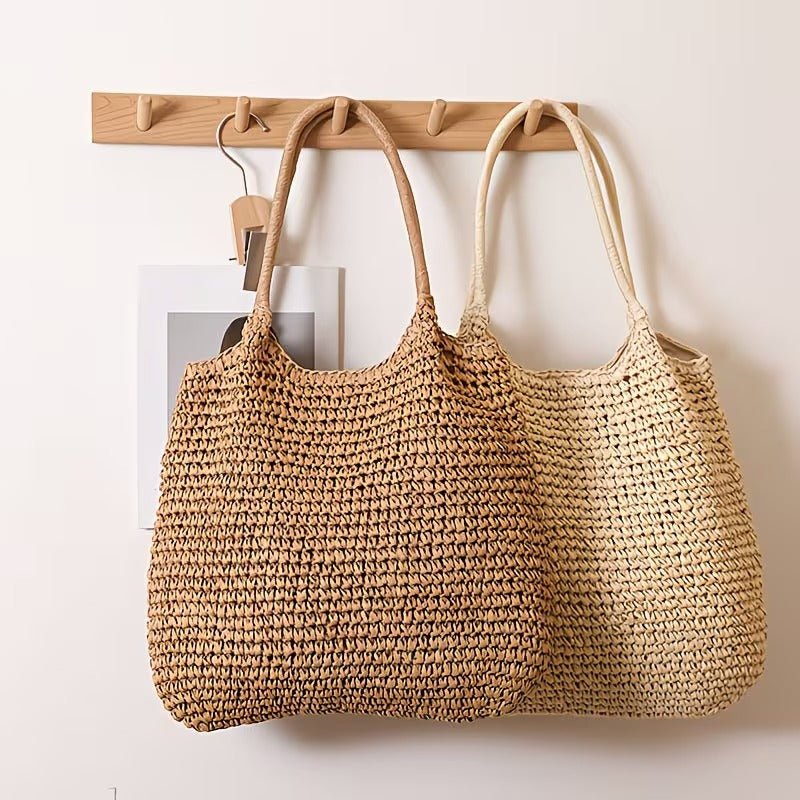 AMARA - VERSATILE STRAW TOTE BAG