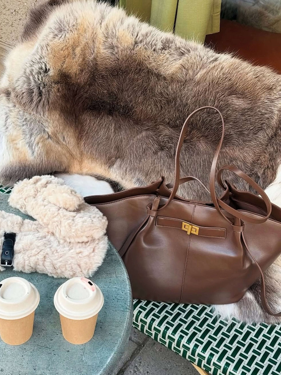 MARGOT STRUCTURED TOTE BAG