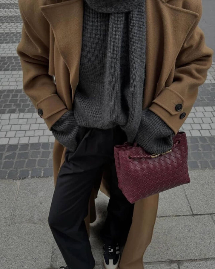 LUCIA - WOVEN CROSSBODY BAG