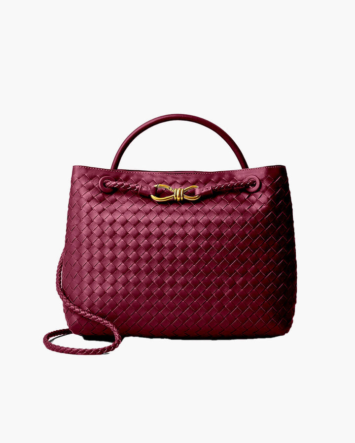 LUCIA - WOVEN CROSSBODY BAG