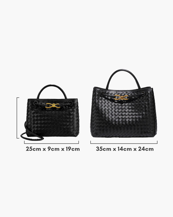 LUCIA - WOVEN CROSSBODY BAG